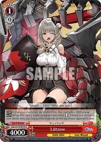Lutzow - Azur Lane Vol. 2 - Weiss Schwarz card