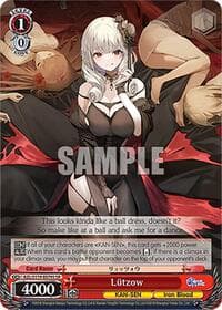Lutzow (SR) - Azur Lane Vol. 2 - Weiss Schwarz card
