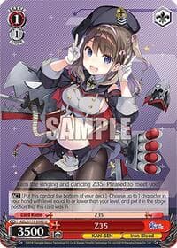 Z35 - Azur Lane Vol. 2 - Weiss Schwarz card
