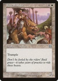 Jhovall Rider - Mercadian Masques - Magic: The Gathering card