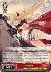 Blucher (SR) - Azur Lane Vol. 2 - Weiss Schwarz card