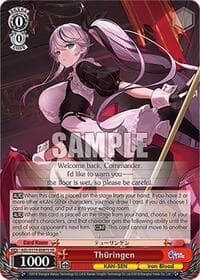 Thuringen (SR) - Azur Lane Vol. 2 - Weiss Schwarz card