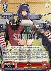 Pola - Azur Lane Vol. 2 - Weiss Schwarz card