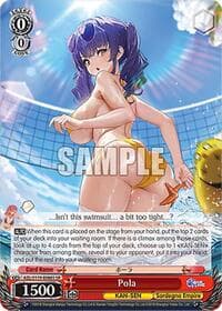 Pola (SR) - Azur Lane Vol. 2 - Weiss Schwarz card