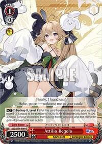 Attilio Regolo - Azur Lane Vol. 2 - Weiss Schwarz card