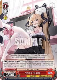Attilio Regolo (SR) - Azur Lane Vol. 2 - Weiss Schwarz card
