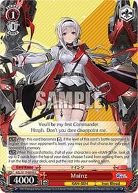 Mainz - Azur Lane Vol. 2 - Weiss Schwarz card