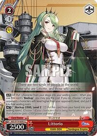 Littorio - Azur Lane Vol. 2 - Weiss Schwarz card