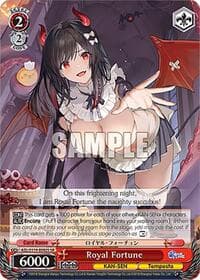 Royal Fortune (SR) - Azur Lane Vol. 2 - Weiss Schwarz card