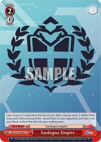 Sardegna Empire - Azur Lane Vol. 2 - Weiss Schwarz card