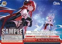 This Path is for You to Decide - Azur Lane Vol. 2 - Weiss Schwarz card
