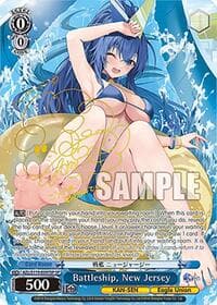 Battleship, New Jersey (SP) - Azur Lane Vol. 2 - Weiss Schwarz card