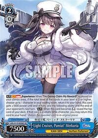 Light Cruiser, Pamiat' Merkuria (SR) - Azur Lane Vol. 2 - Weiss Schwarz card