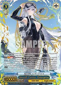 Aircraft Carrier, Enterprise (SEC+) - Azur Lane Vol. 2 - Weiss Schwarz card