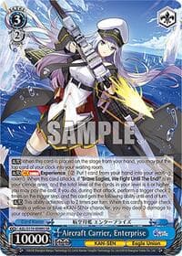 Aircraft Carrier, Enterprise (SR) - Azur Lane Vol. 2 - Weiss Schwarz card