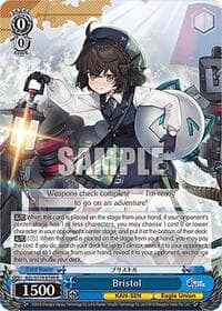 Bristol - Azur Lane Vol. 2 - Weiss Schwarz card