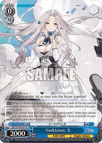 Yorktown II - Azur Lane Vol. 2 - Weiss Schwarz card