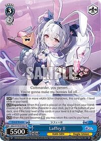 LaffeyII (SR) - Azur Lane Vol. 2 - Weiss Schwarz card