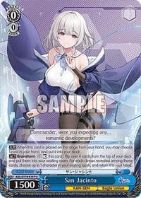 San Jacinto - Azur Lane Vol. 2 - Weiss Schwarz card