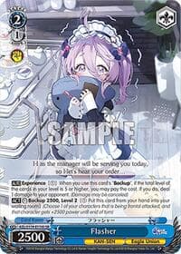 Flasher (SR) - Azur Lane Vol. 2 - Weiss Schwarz card