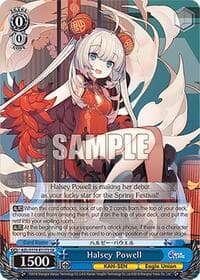 Halsey Powell (SR) - Azur Lane Vol. 2 - Weiss Schwarz card