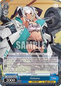 Alabama - Azur Lane Vol. 2 - Weiss Schwarz card