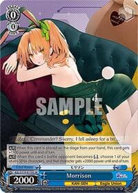 Morrison (SR) - Azur Lane Vol. 2 - Weiss Schwarz card