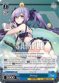 Dewey (SR) - Azur Lane Vol. 2 - Weiss Schwarz card