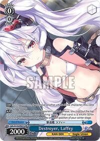 Destroyer, Laffey (PR) (Foil) - Azur Lane Vol. 2 - Weiss Schwarz card
