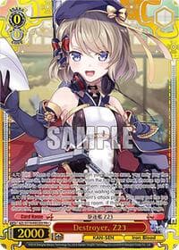 Destroyer, Z23 (PR+) - Azur Lane Vol. 2 - Weiss Schwarz card