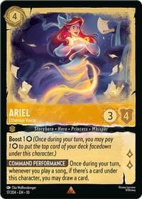 Ariel - Ethereal Voice - Whispers in the Well - Disney Lorcana card