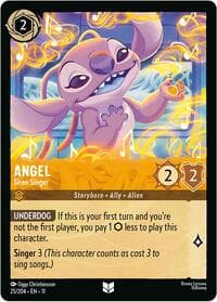 Angel - Siren Singer - Winterspell - Disney Lorcana card