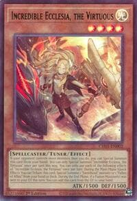 Incredible Ecclesia, the Virtuous - THE CHRONICLES DECK: The Fallen & The Virtuous (All-Foil Edition) - YuGiOh card