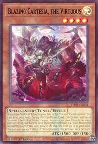 Blazing Cartesia, the Virtuous - THE CHRONICLES DECK: The Fallen & The Virtuous (All-Foil Edition) - YuGiOh card