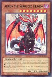 Albion the Shrouded Dragon - THE CHRONICLES DECK: The Fallen & The Virtuous (All-Foil Edition) - YuGiOh card