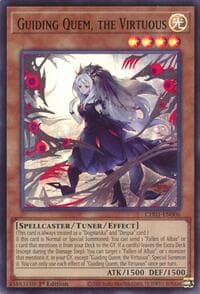 Guiding Quem, the Virtuous - THE CHRONICLES DECK: The Fallen & The Virtuous (All-Foil Edition) - YuGiOh card