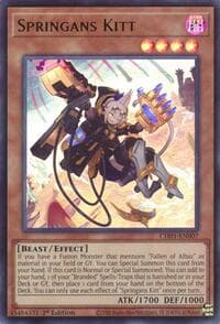 Springans Kitt - THE CHRONICLES DECK: The Fallen & The Virtuous (All-Foil Edition) - YuGiOh card