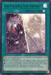 The Fallen & The Virtuous - THE CHRONICLES DECK: The Fallen & The Virtuous (All-Foil Edition) - YuGiOh card