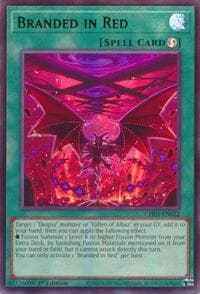 Branded in Red - THE CHRONICLES DECK: The Fallen & The Virtuous (All-Foil Edition) - YuGiOh card