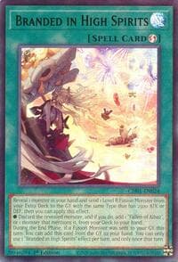 Branded in High Spirits - THE CHRONICLES DECK: The Fallen & The Virtuous (All-Foil Edition) - YuGiOh card