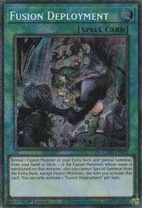 Fusion Deployment (Starlight Rare) - THE CHRONICLES DECK: The Fallen & The Virtuous (All-Foil Edition) - YuGiOh card