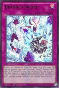 Branded Sword - THE CHRONICLES DECK: The Fallen & The Virtuous (All-Foil Edition) - YuGiOh card