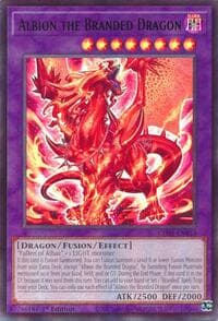 Albion the Branded Dragon - THE CHRONICLES DECK: The Fallen & The Virtuous (All-Foil Edition) - YuGiOh card
