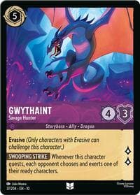 Gwythaint - Savage Hunter - Whispers in the Well - Disney Lorcana card