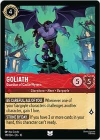 Goliath - Guardian of Castle Wyvern - Whispers in the Well - Disney Lorcana card