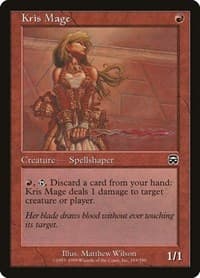Kris Mage - Mercadian Masques - Magic: The Gathering card