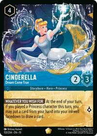 Cinderella - Dream Come True - Whispers in the Well - Disney Lorcana card