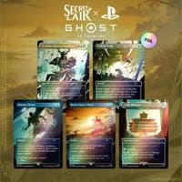 Secret Lair x Ghost of Tsushima - Rainbow Foil Edition - Secret Lair Drop Series - Magic: The Gathering card