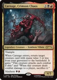 Carnage, Crimson Chaos - Play Promos - Magic: The Gathering card