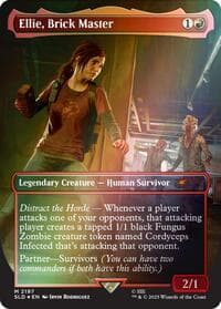 Ellie, Brick Master (Rainbow Foil) - Secret Lair Drop Series - Magic: The Gathering card